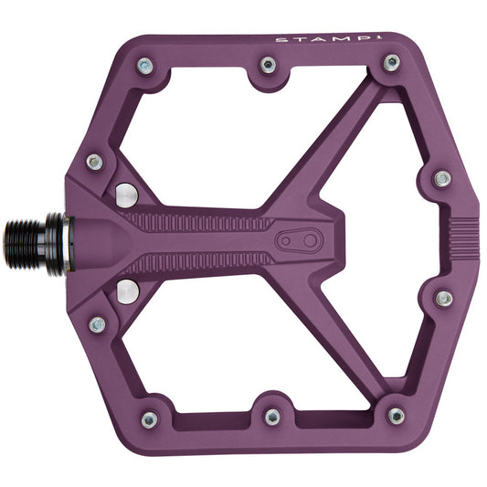 Crankbrothers Stamp 1 Gen 2 Pedals - Platform Composite 9/16" Purple Large-Goodwynn's