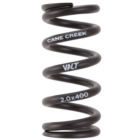 Cane Creek VALT Lightweight Steel Spring Coil Shock 2.00"/51mm x 400lbs BLK