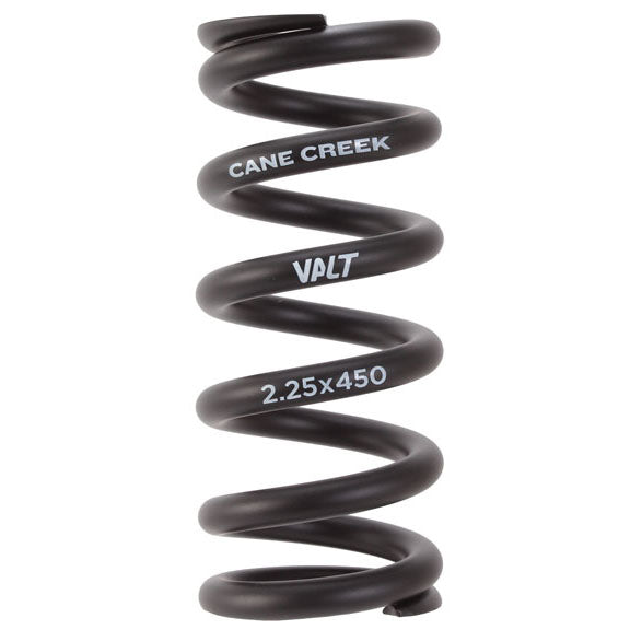 Cane Creek VALT Lightweight Steel Spring Coil Shock 2.25"/57mm x 450lbs BLK 