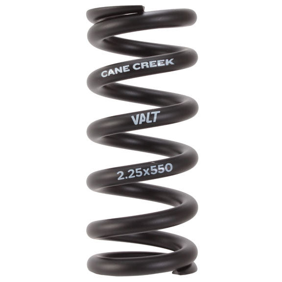 Cane Creek VALT Lightweight Steel Spring Coil Shock 2.25"/57mm x 550lbs BLK