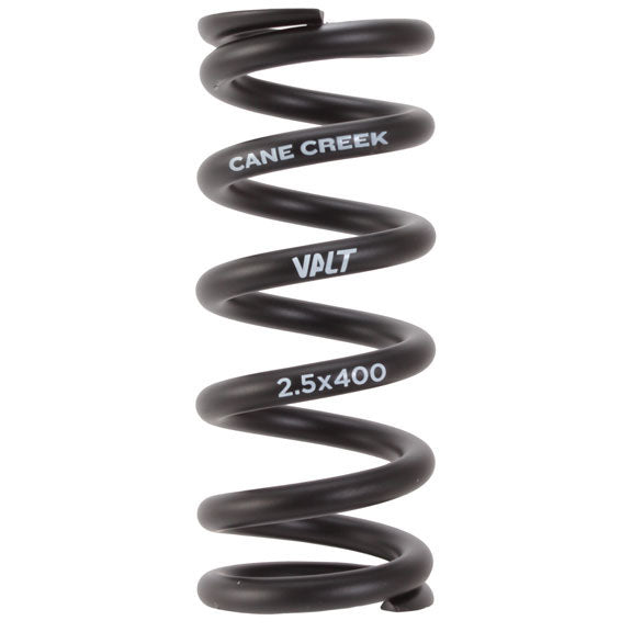 Cane Creek VALT Lightweight Steel Spring Coil Shock 2.50"/63mm x 400lbs BLK-Goodwynn&#39;sGoodwynn&#39;s