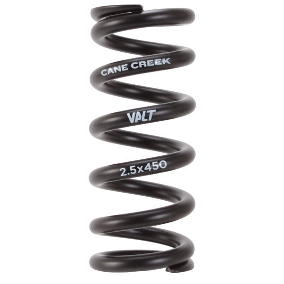 Cane Creek VALT Lightweight Steel Spring Coil Shock 2.50"/63mm x 450lbs BLK -Goodwynn&#39;sGoodwynn&#39;s