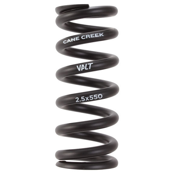 Cane Creek VALT Lightweight Steel Spring Coil Shock 2.50"/63mm x 550lbs BLK -Goodwynn&#39;sGoodwynn&#39;s