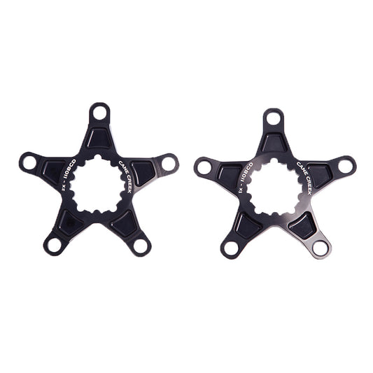 Cane Creek 5 bolt x 110bcd 1x Spider eeWings All-Road Cranks 3-Bolt Interface BLK-Goodwynn's