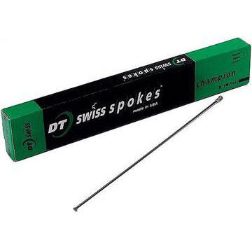 DT Swiss Champion 14g Spoke SP Black 280mm 20/Count-Goodwynn's