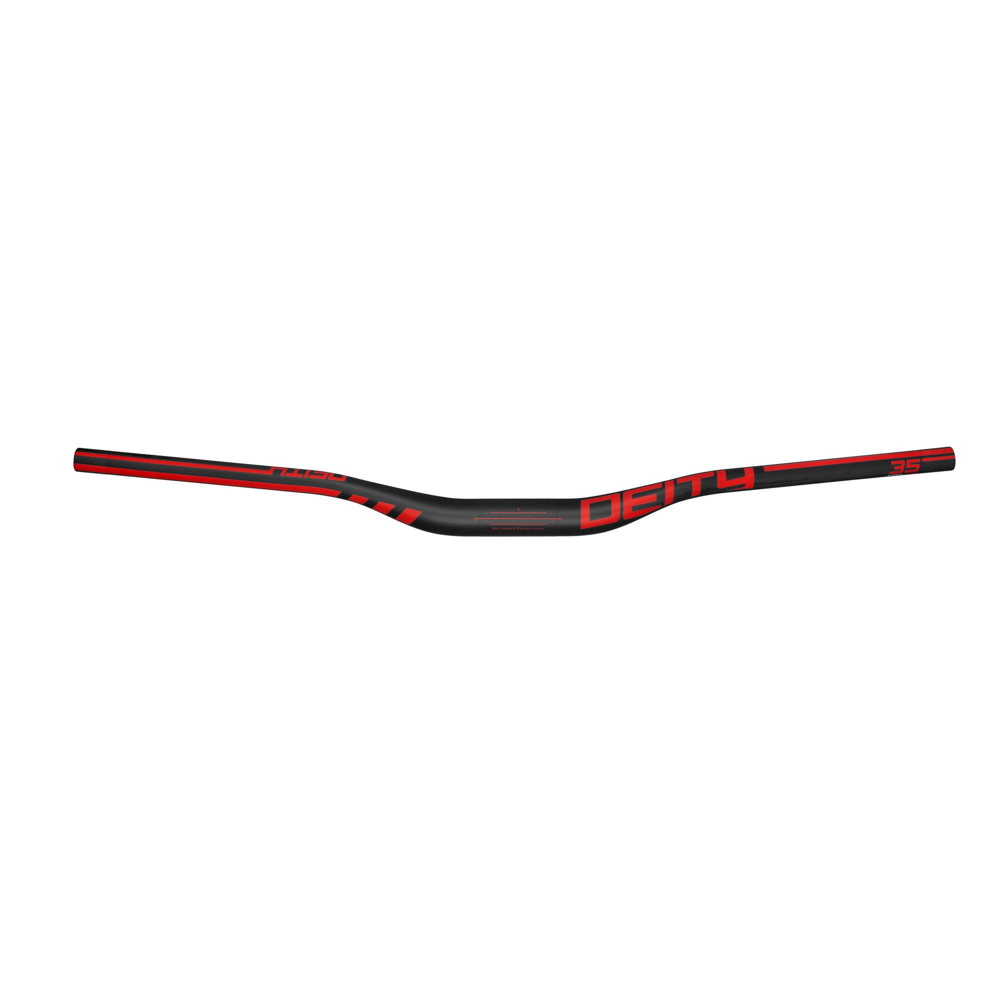 Deity Speedway Carbon Riser Bar (35) 30mm/810mm Red-Goodwynn&#39;sGoodwynn&#39;s