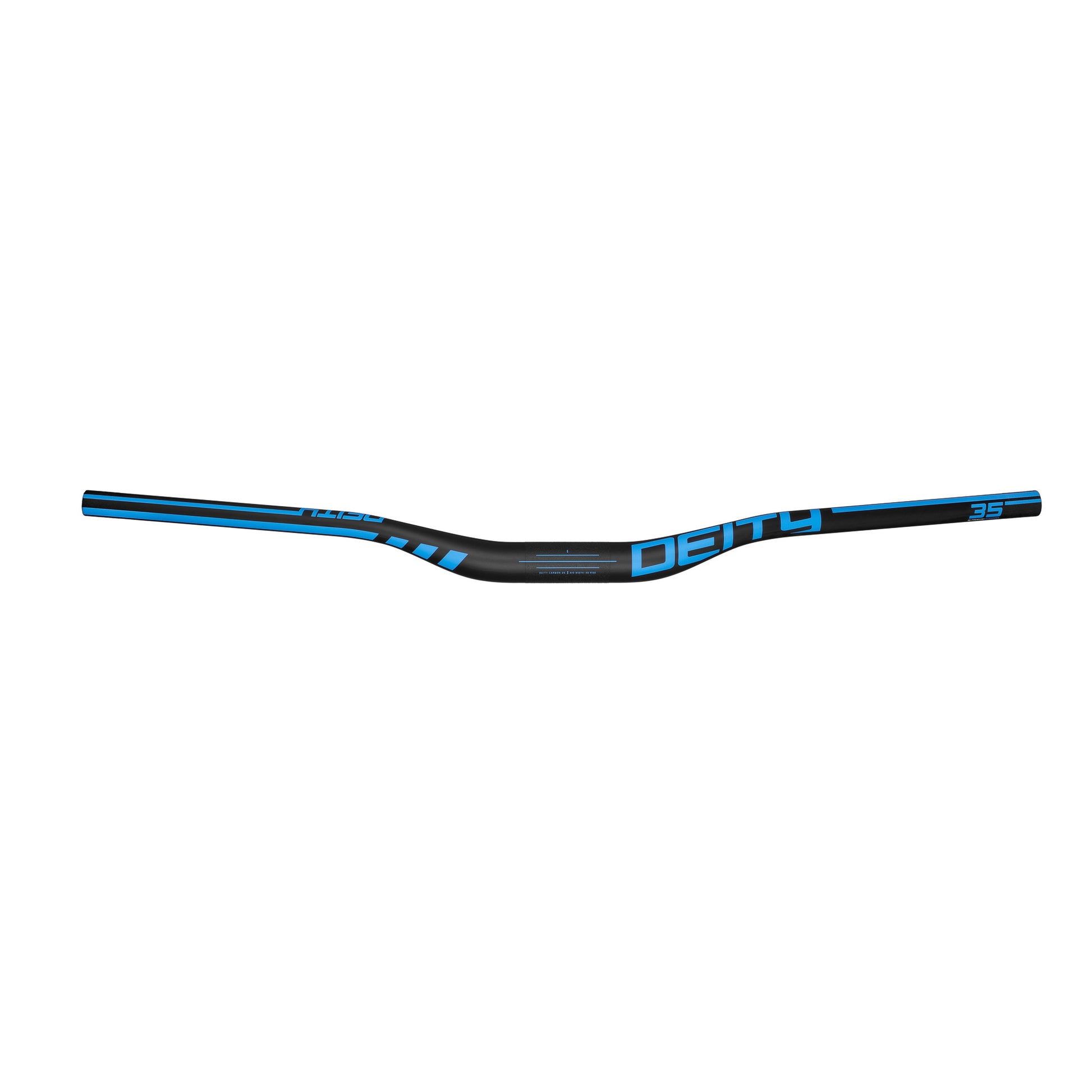 Deity Speedway Carbon Riser Bar (35) 30mm/810mm Blue-Goodwynn&#39;sGoodwynn&#39;s