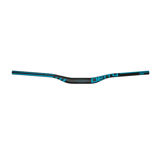 Deity Speedway Carbon Riser Bar (35) 30mm/810 Turquoise-Goodwynn's