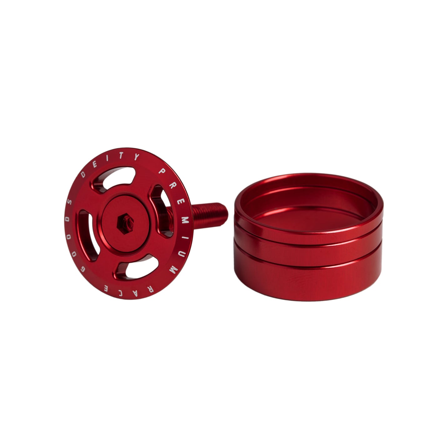 Deity Crosshair Headset Cap Red