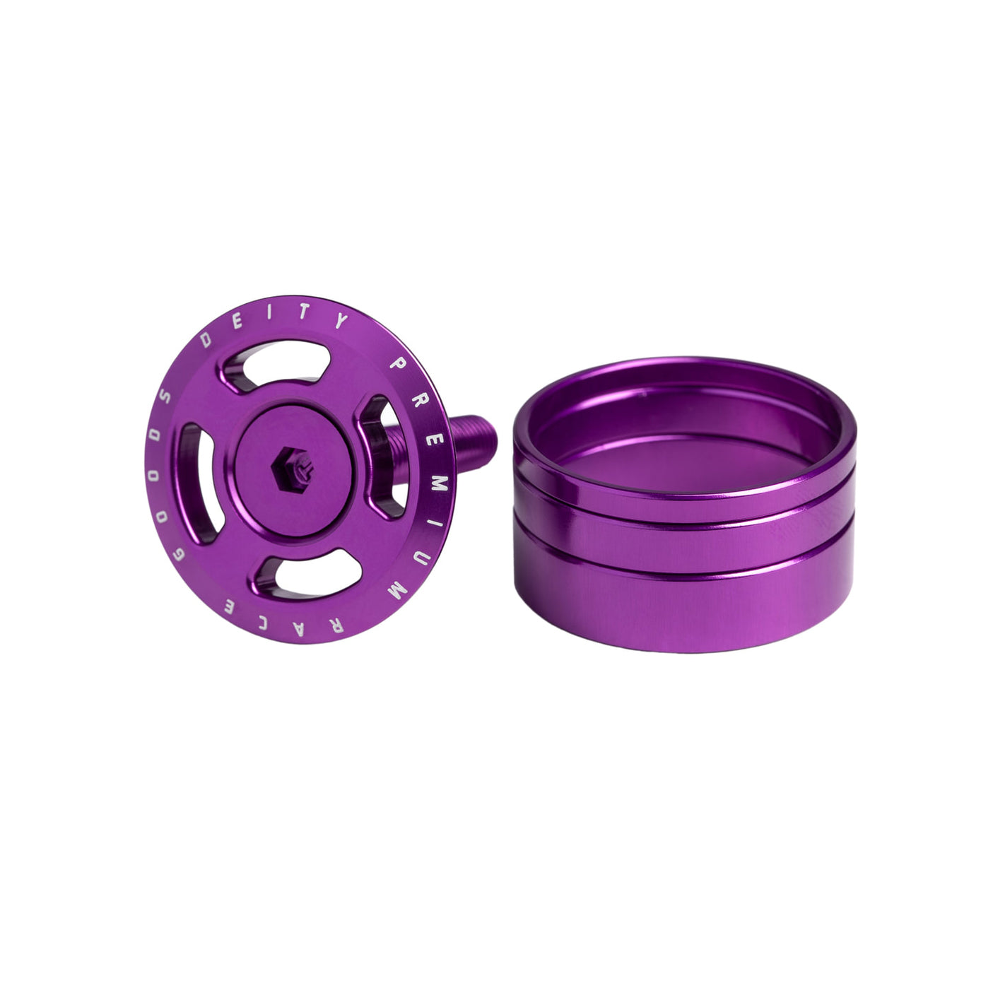 Deity Crosshair Headset Cap Purple