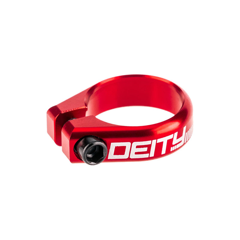 Deity Circuit Seatpost Clamp 34.9mm Red