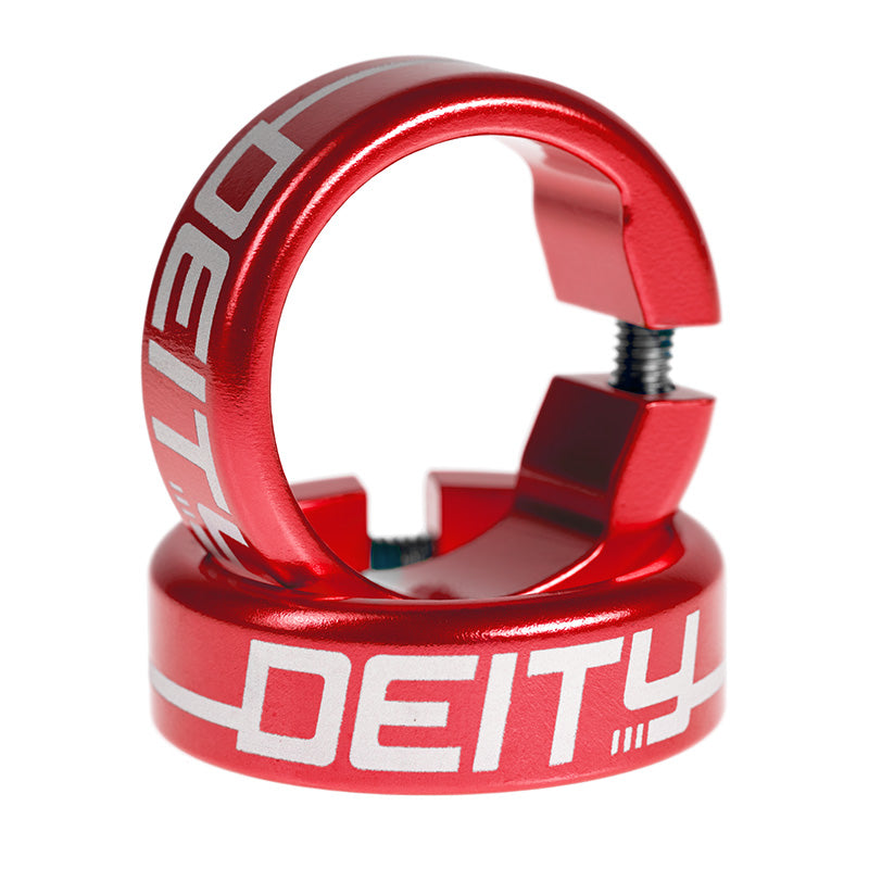 Deity Grip Clamps Red-Goodwynn&#39;sGoodwynn&#39;s