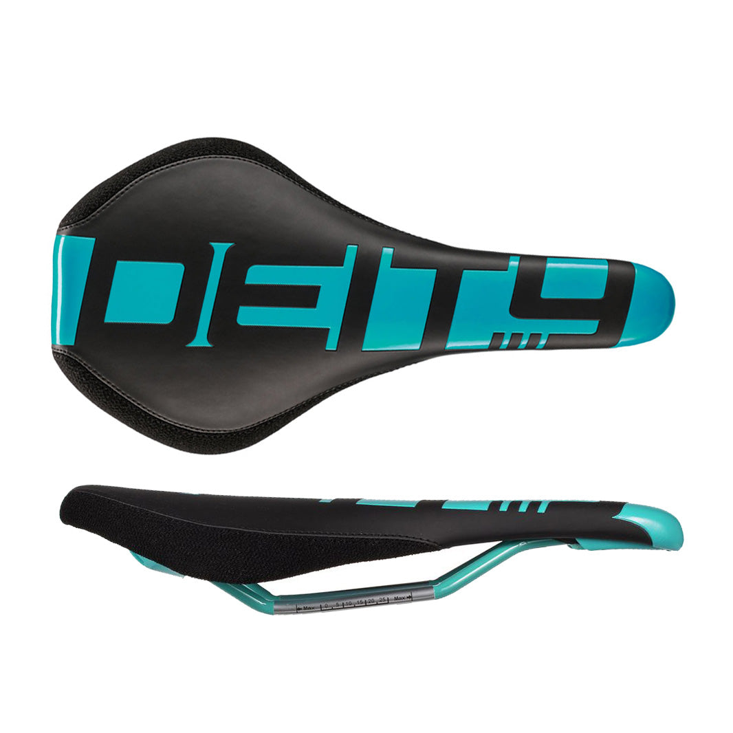 Deity Speedtrap All Mountain Saddle CrMo Turquoise-Goodwynn&#39;sGoodwynn&#39;s