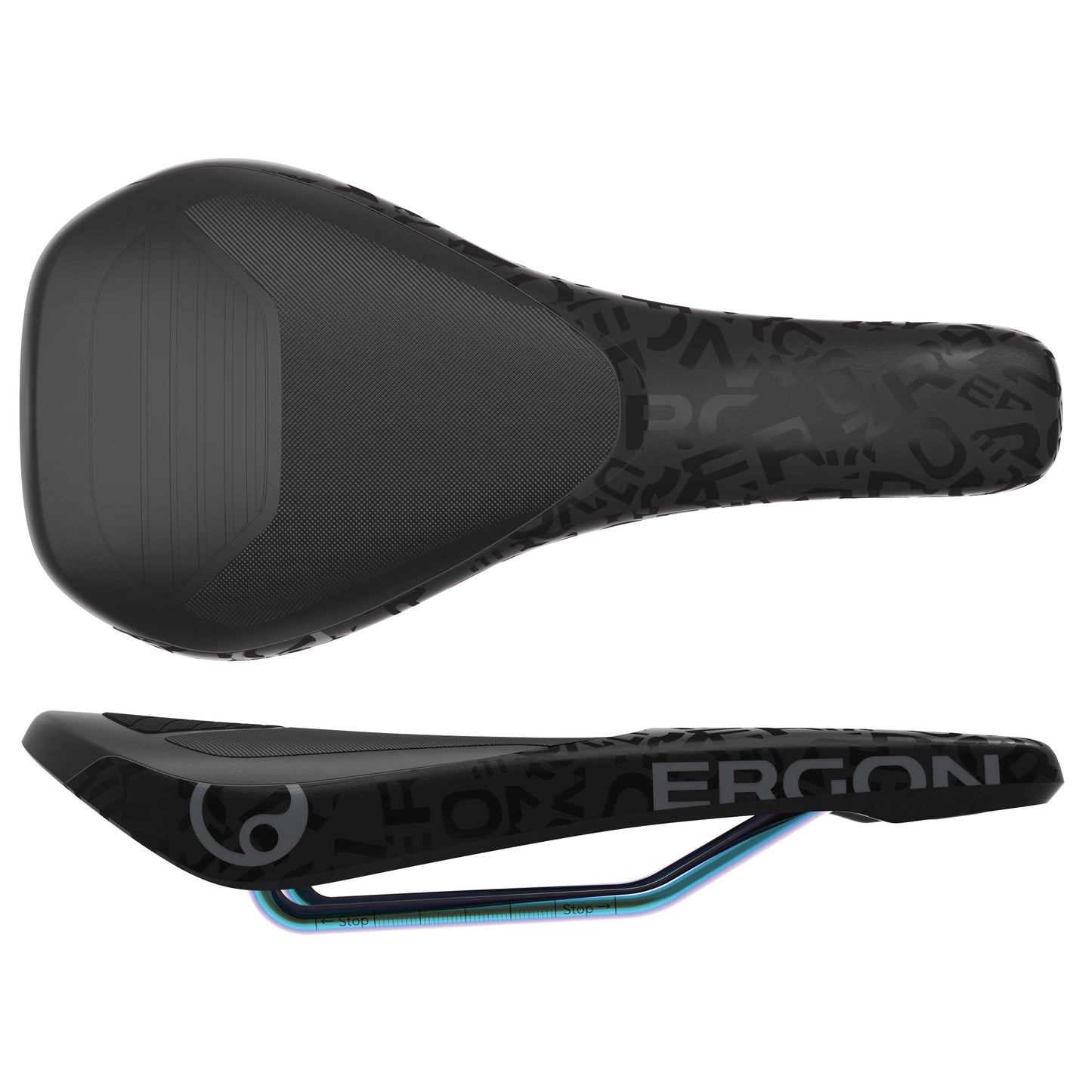 Ergon SM Downhill Comp Saddle - Team/Oilslick