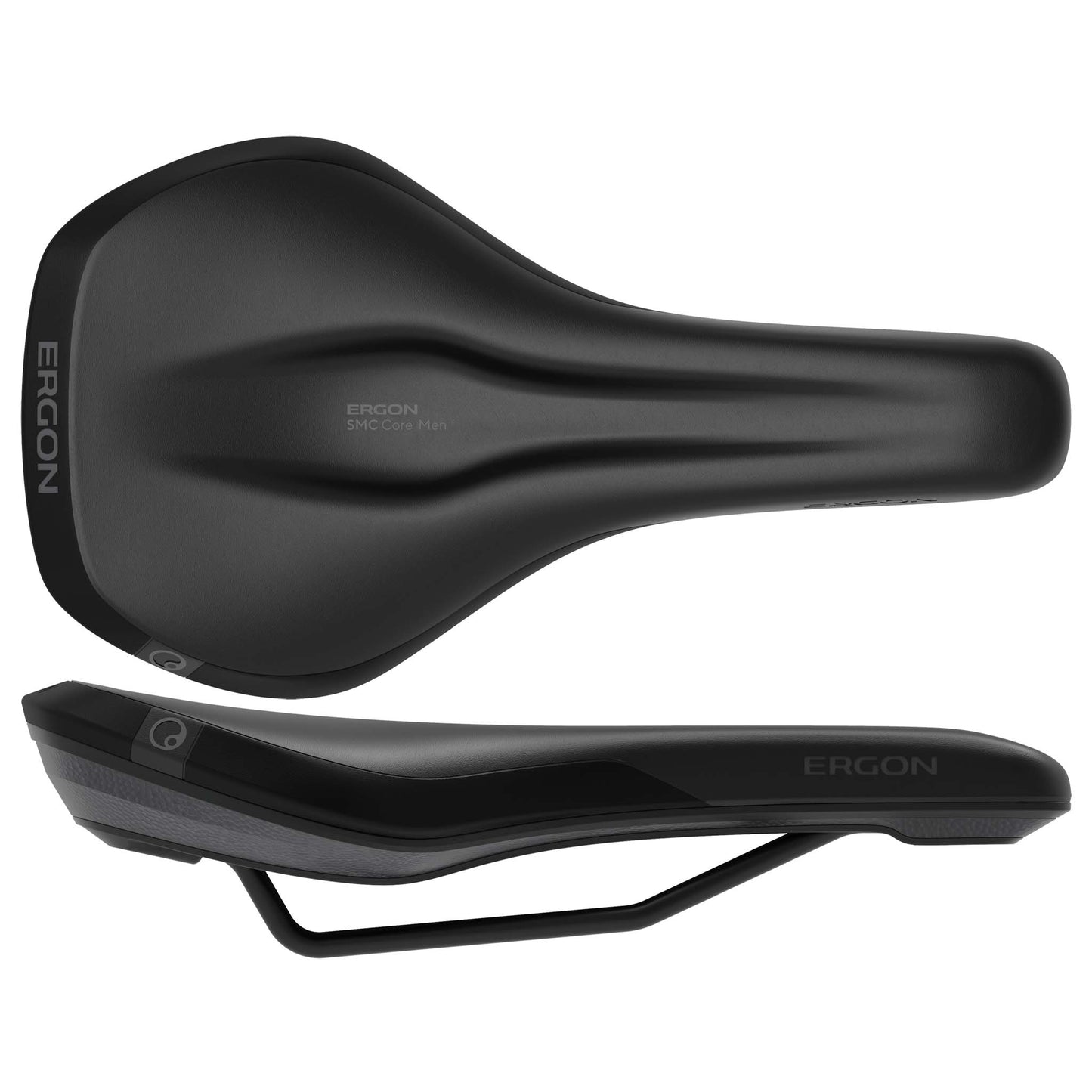 Ergon SMC Core Mens Saddle - SM/MD Black/Gray