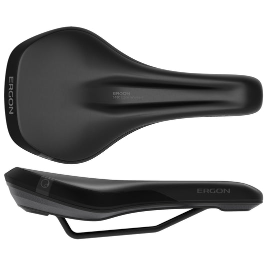 Ergon SMC Core Womens Saddle - SM/MD Black/Gray-Goodwynn's