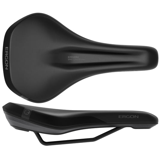 Ergon SMC Core Womens Saddle - MD/LG Black/Gray-Goodwynn's