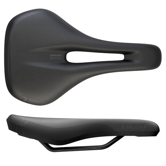 Ergon SF Saddle - Steel Black Womens Small/Medium-Goodwynn's