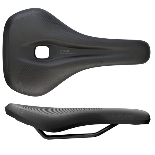 Ergon SF Sport Gel Saddle - Chromoly Black Mens Medium/Large-Goodwynn's