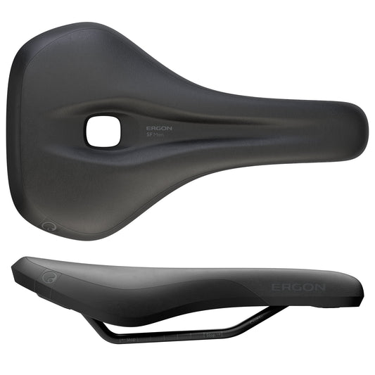 Ergon SF Saddle - Steel Black Mens Small/Medium-Goodwynn's