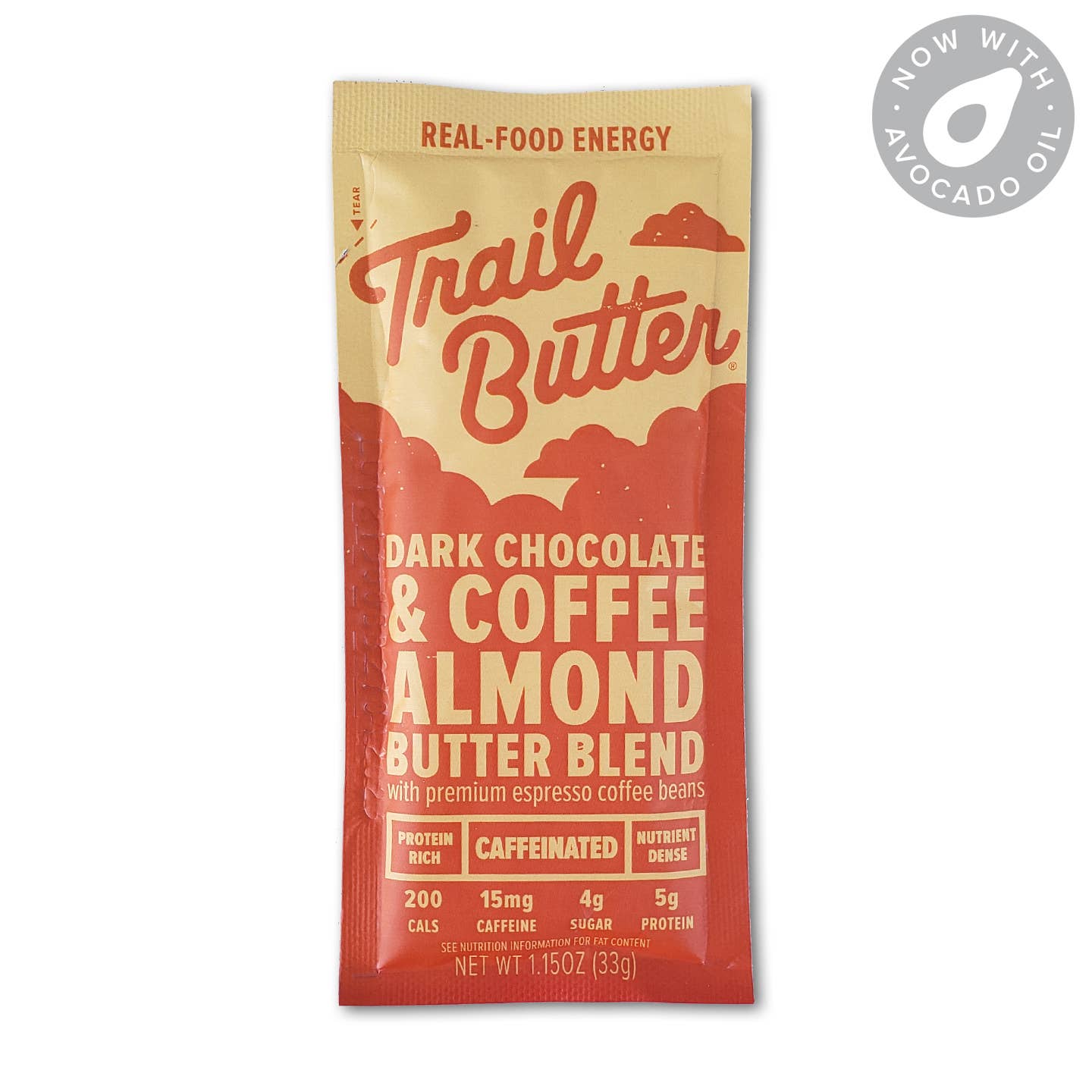 Trail Butter Nut Butter Blends - Dark Chocolate & Coffee Almond Butter  - 1.15oz Packets-Goodwynn&#39;sGoodwynn&#39;s