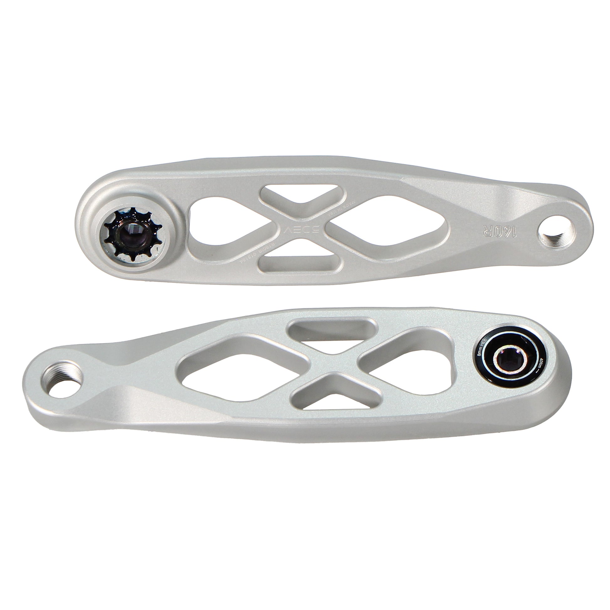 5Dev R-Spec eCranks ISIS Spline Drive 160mm Silver-Goodwynn&#39;sGoodwynn&#39;s