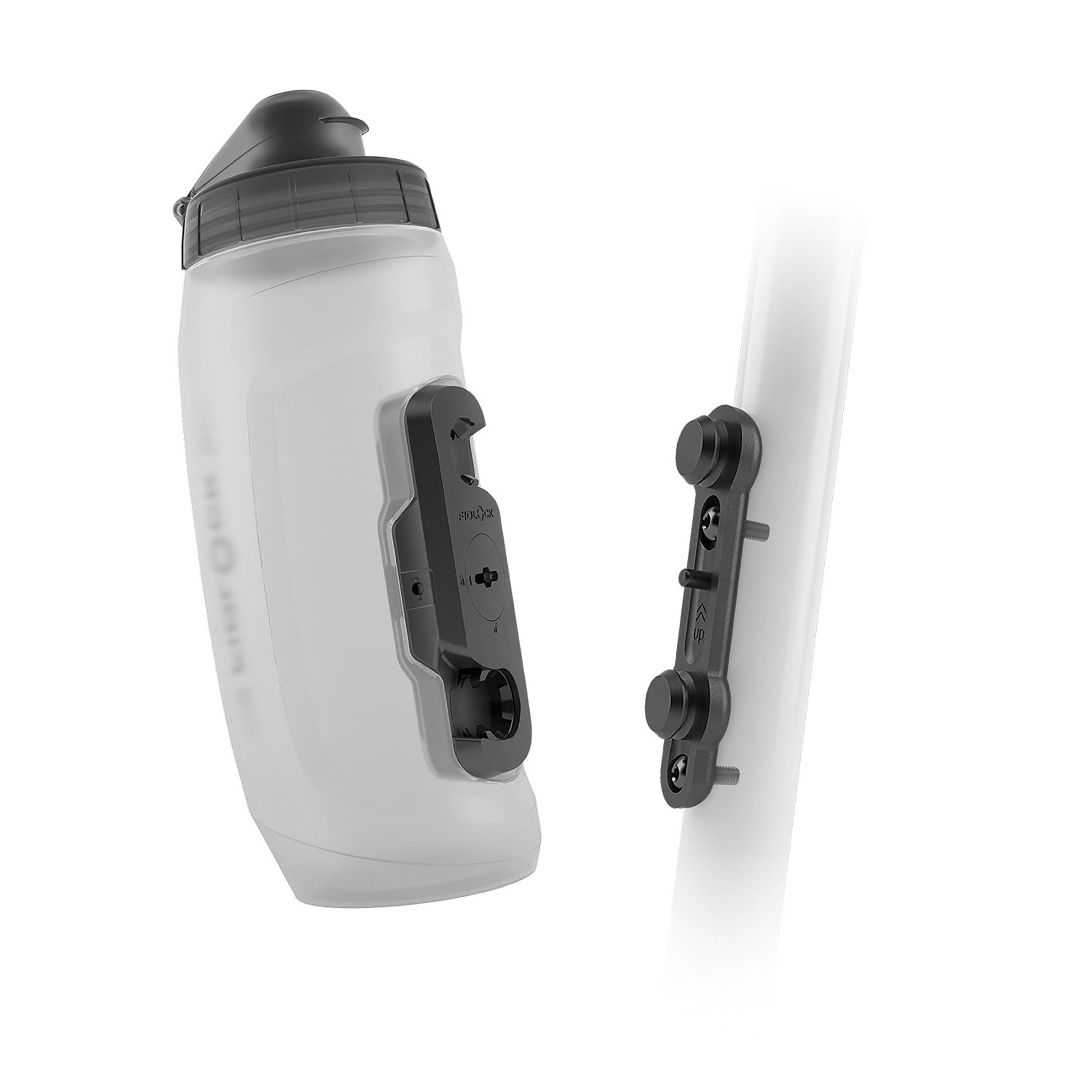 Fidlock TWIST Water Bottle Cage Set - Bike Base Mount Bolt-On 590ml Clear-Goodwynn&#39;sGoodwynn&#39;s