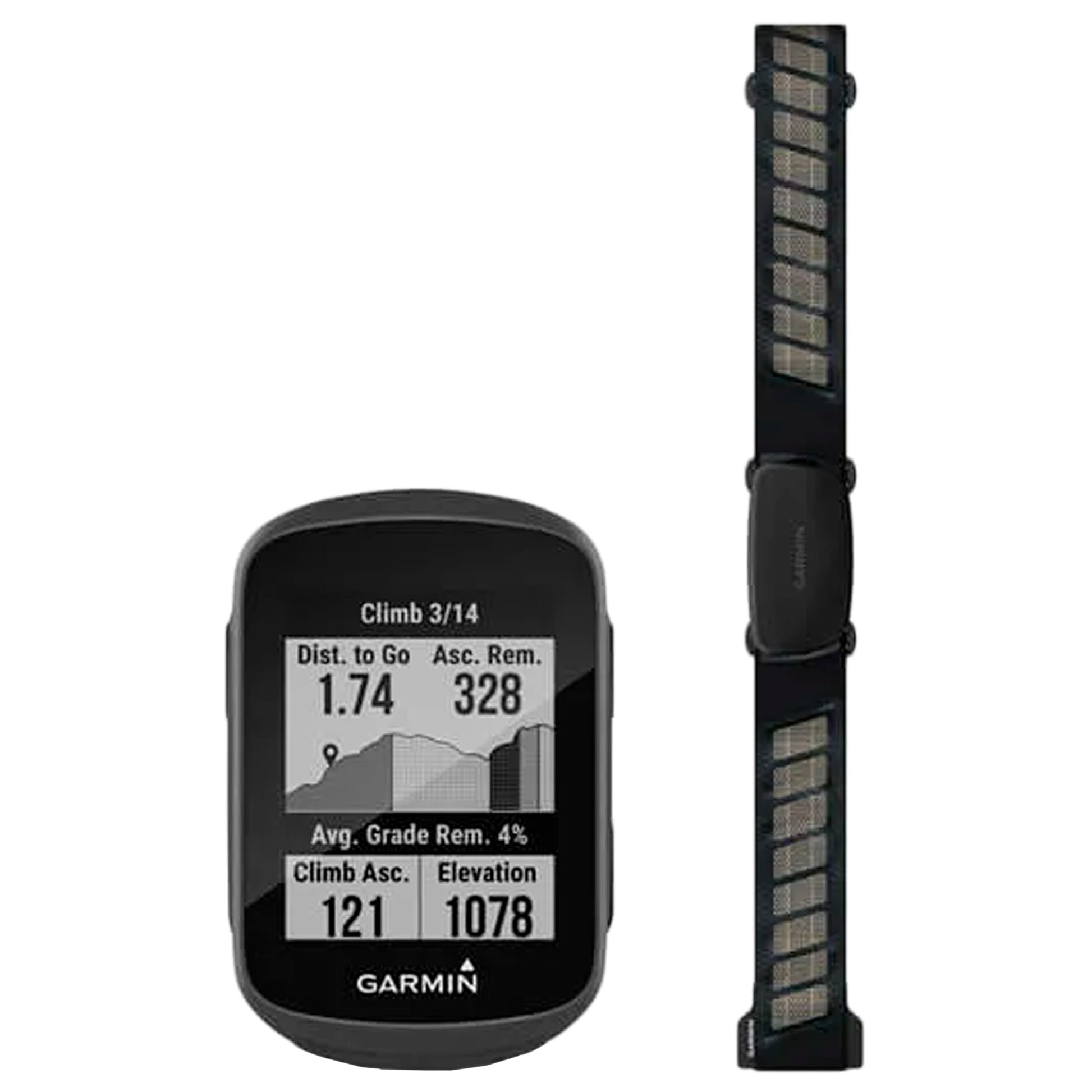 Garmin Edge 130 Plus Bundle Bike Computer - GPS HR Monitior Black-Goodwynn&#39;sGoodwynn&#39;s