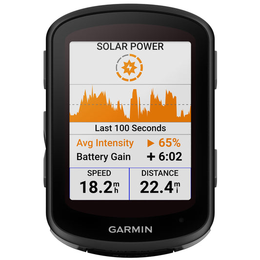 Garmin Edge 540 Solar Bike Computer - GPS Wireless Black-Goodwynn's