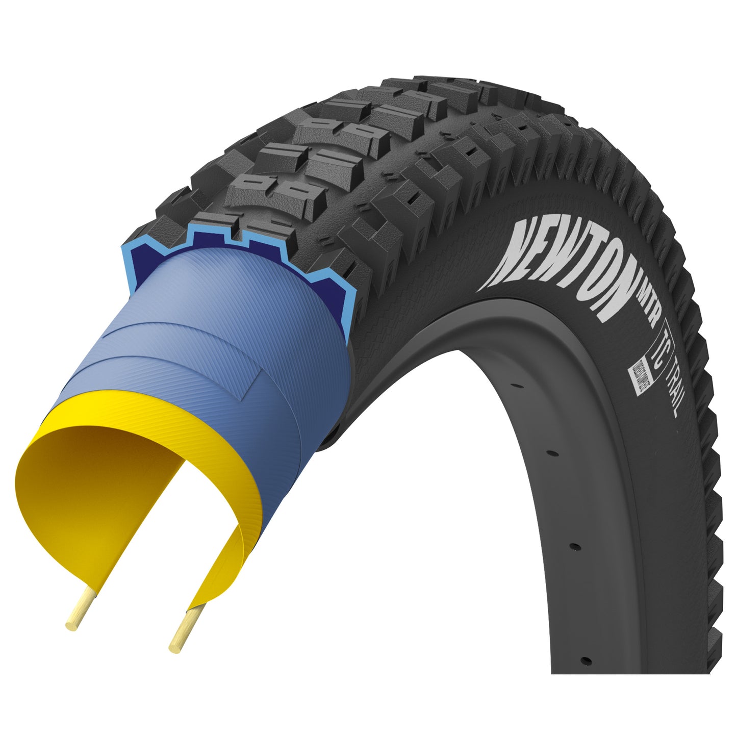 Goodyear Newton MTR Tire - 29 x 2.4  Tubeless Folding Black Trail