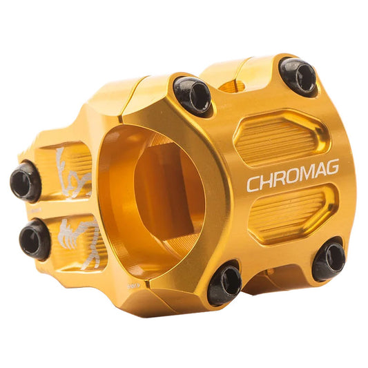 Chromag RIZA Stem (35) 0d x 38mm - Gold-Goodwynn's