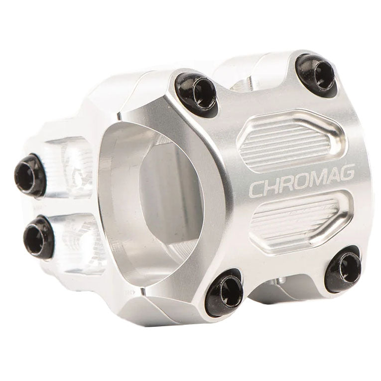 Chromag RIZA Stem (31.8) 0d x 32mm - Silver-Goodwynn&#39;sGoodwynn&#39;s