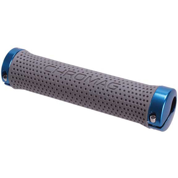 Chromag Basis Grips Gray/Blue