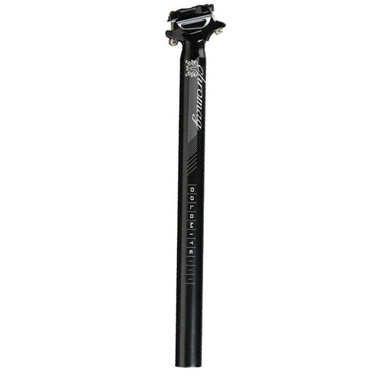 Chromag Dolomite Seatpost 31.6 x 400mm - Black-Goodwynn's