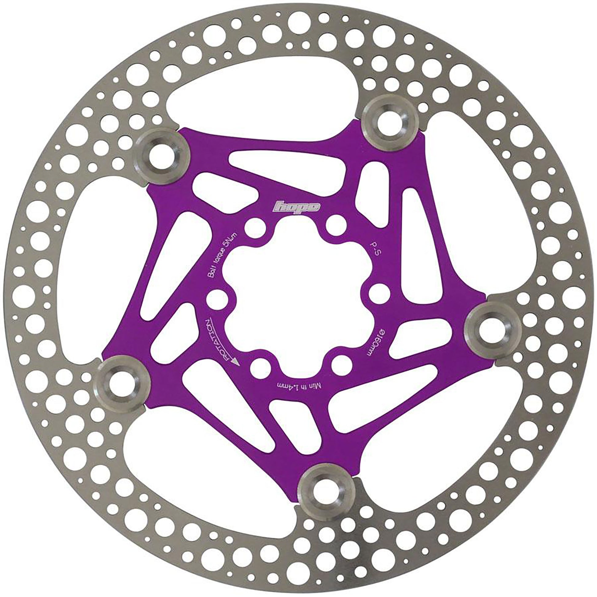 Hope Road Floating Rotor 160mm Purple-Goodwynn&#39;sGoodwynn&#39;s