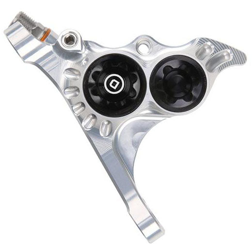 Hope RX4+ Disc Brake Caliper - Flat Mount Front +20mm DOT Type Silver