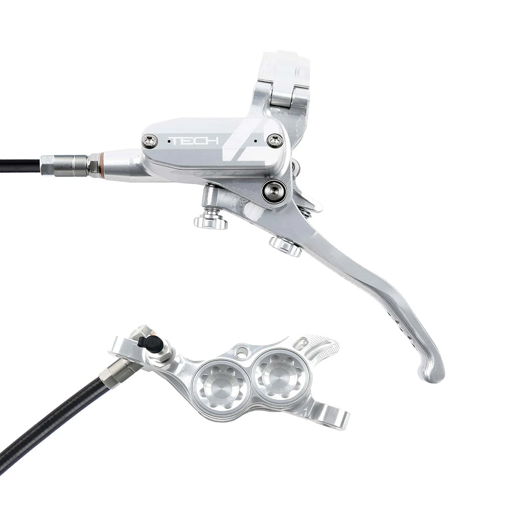 Hope Tech 4 E4 Disc Brake Left/Front 74mm Silver/Silver-Goodwynn&#39;sGoodwynn&#39;s