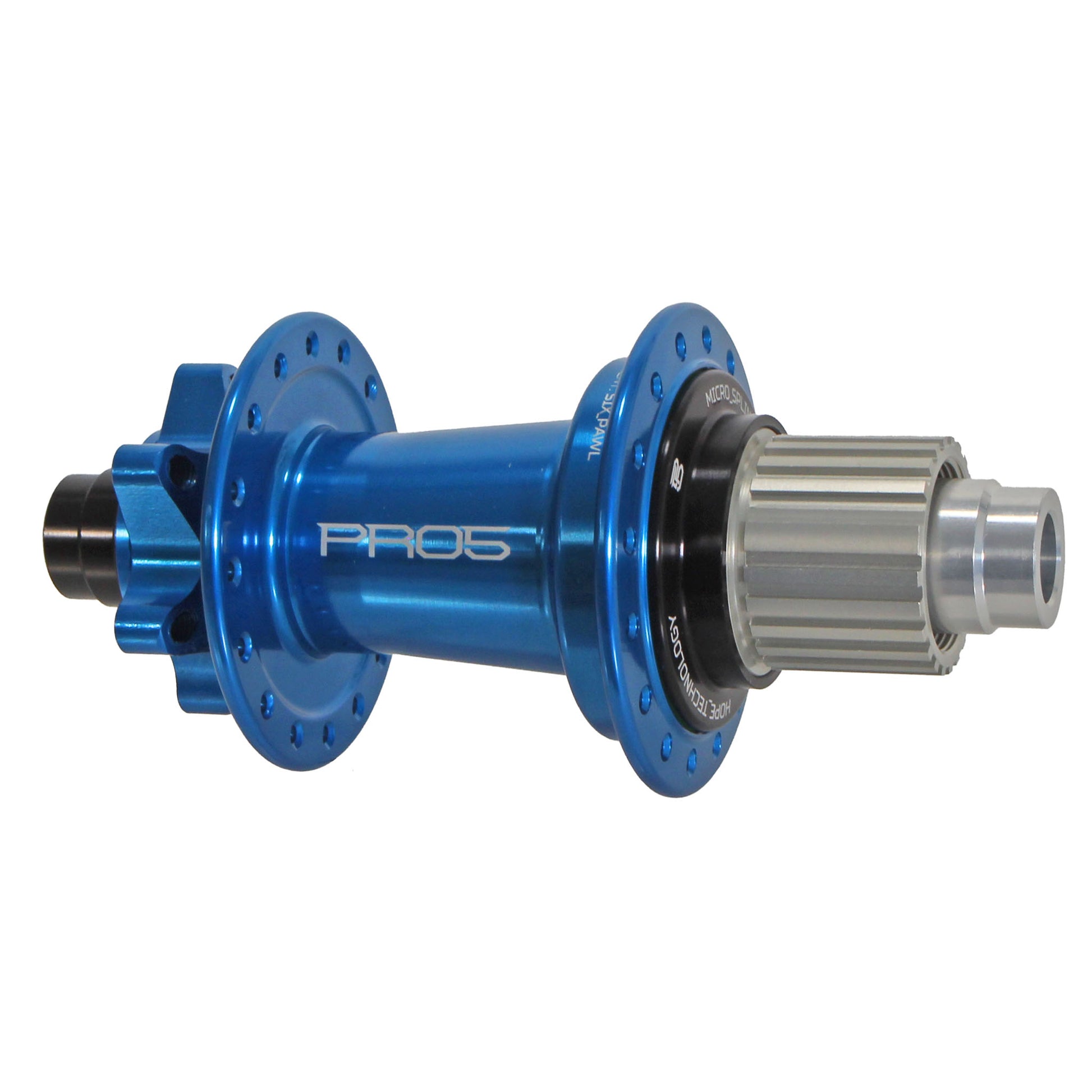 Hope Pro 5 Rear Hub - 12 x 148mm 6-Bolt Micro Spline Blue 32H-Goodwynn&#39;sGoodwynn&#39;s