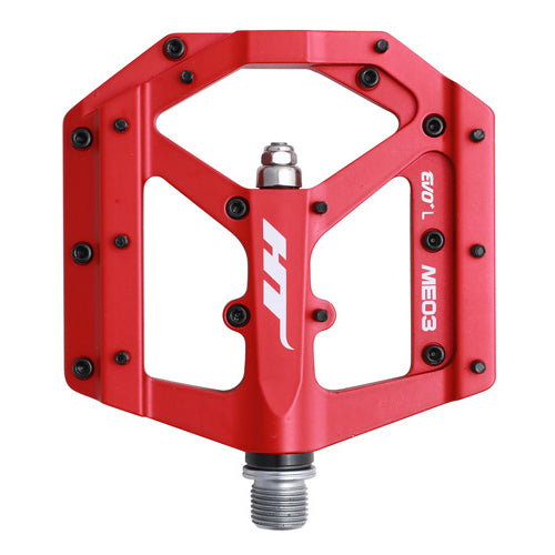 HT Pedals ME03 Evo+ Platform Pedals CrMo - Matte Red