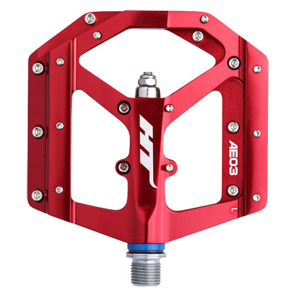 HT Components AE03(EVO+) Pedals - Platform Aluminum 9/16" Red-Goodwynn&#39;sGoodwynn&#39;s