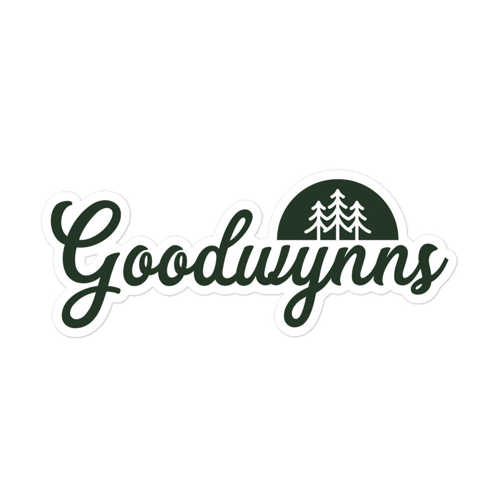 Goodwynn's Co Classic Logo Sticker-Goodwynn&#39;sGoodwynn&#39;s