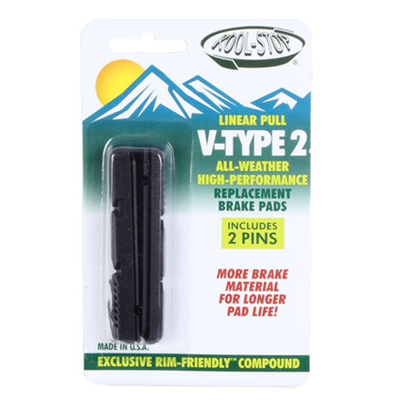 Kool Stop V-Type 2 Pads Black Pr