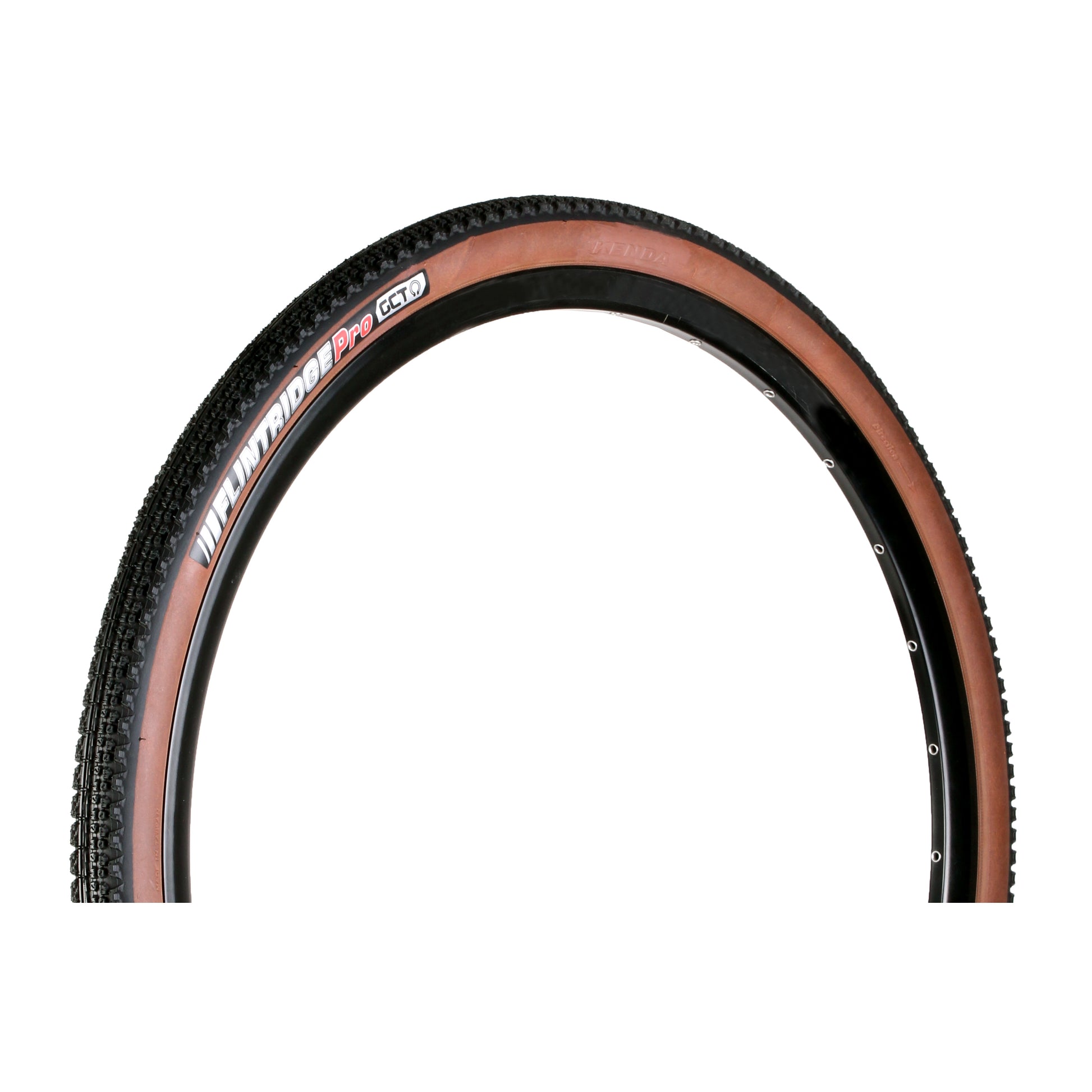 Kenda Flintridge Pro Tire - 700 x 40 Tubeless Folding Coffee Sidewall 120tpi GCT-Goodwynn&#39;sGoodwynn&#39;s