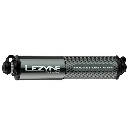 Lezyne Pocket Drive HV Pump Lite Gray-Goodwynn's