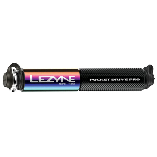 Lezyne Pocket Drive Pro Pump Neo Metallic/Black-Goodwynn's