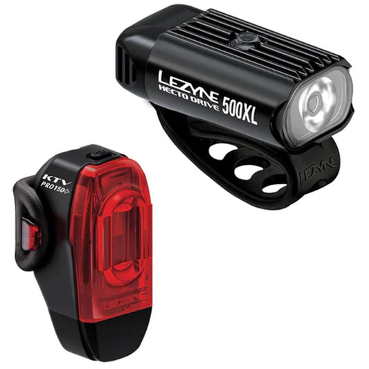 Lezyne Hecto Drive 500Xl and KTV Drive Pro Light Pair-Goodwynn's