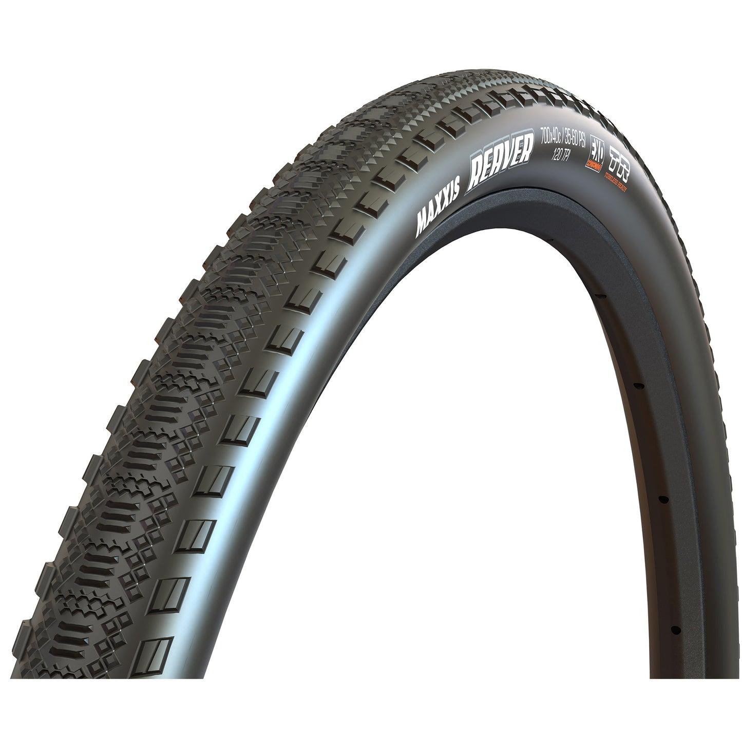 Maxxis Reaver Tire 700x40 DC/EXO/TR Black