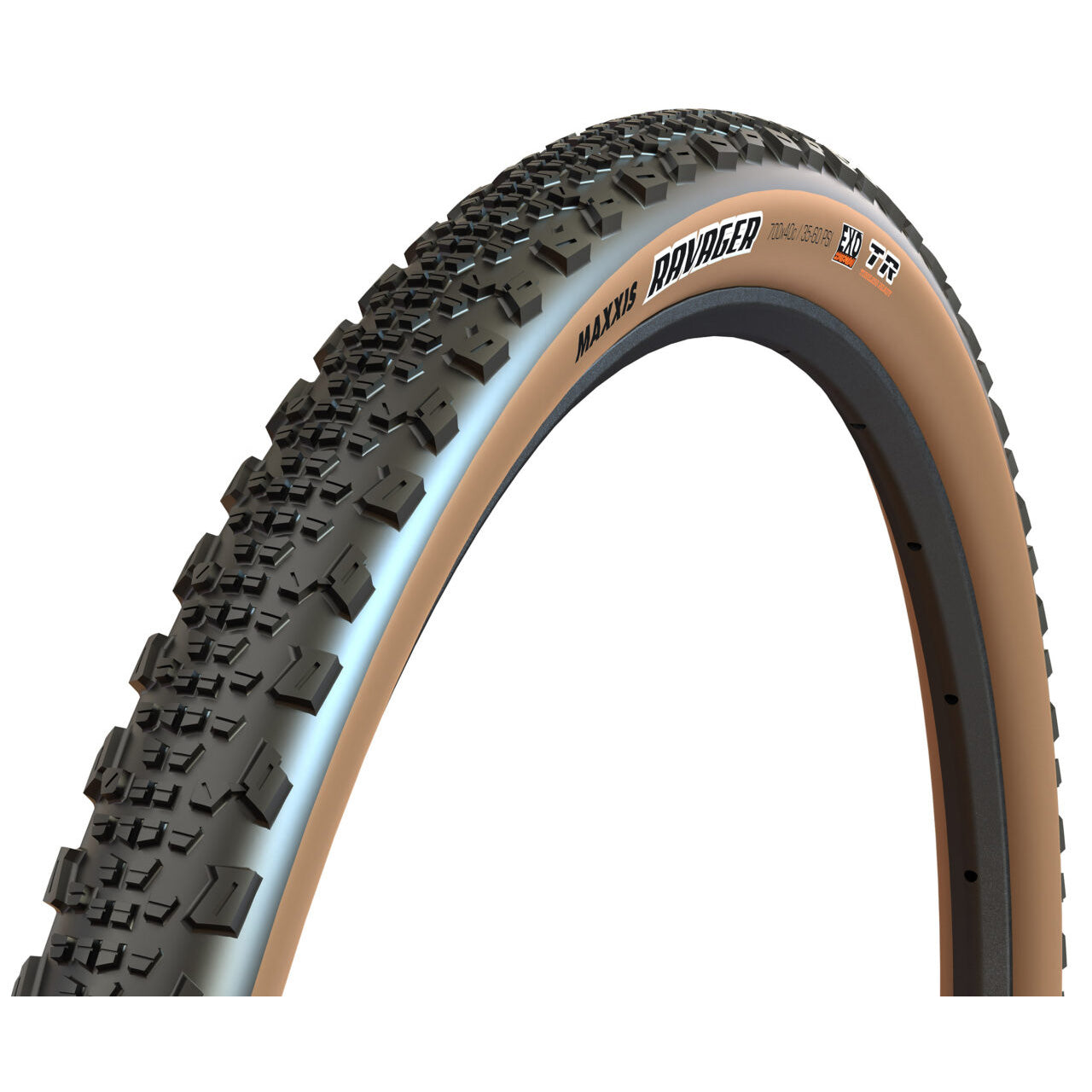 Maxxis Ravager Tire - 700 x 40 Tubeless Folding Tan EXO-Goodwynn&#39;sGoodwynn&#39;s