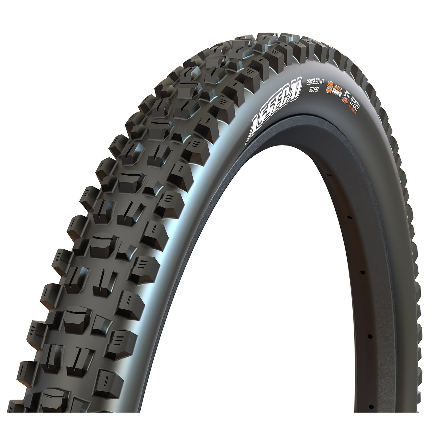 Maxxis Assegai Tire 27.5x2.5" DH/3CG/TR/WT E50