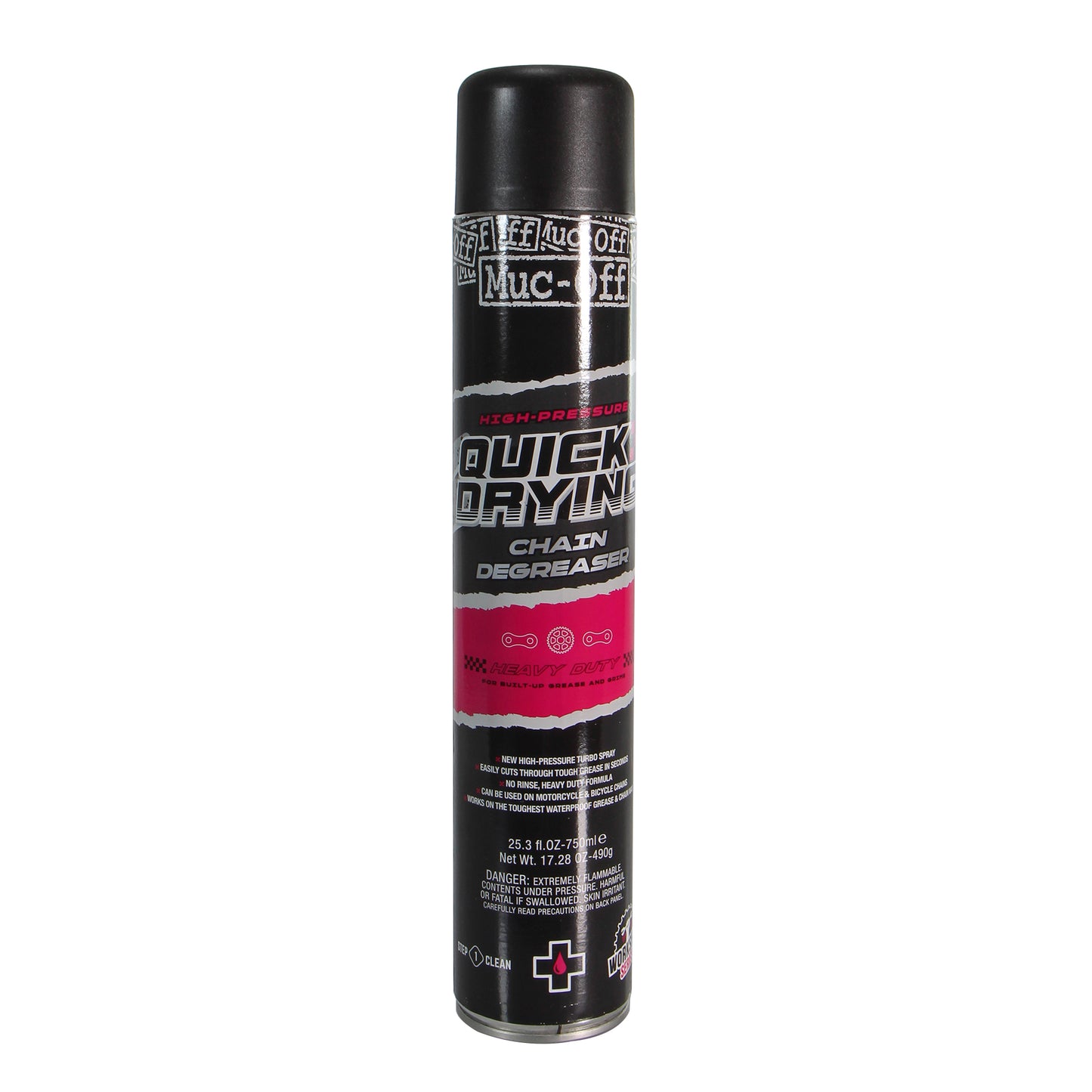 Muc-Off High Pressure Quick Drying Chain Degreaser: 750ml